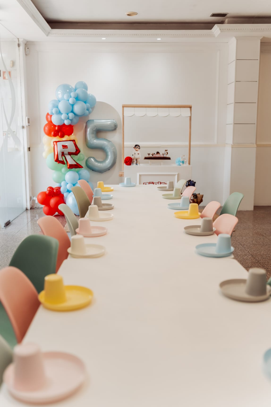 Zona de refeição Tiduli Kids Party